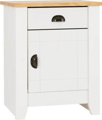 Ludlow 1 Drawer 1 Door Bedside Cabinet