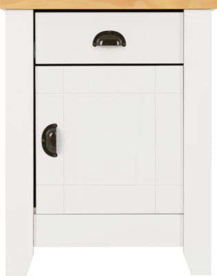 Ludlow 1 Drawer 1 Door Bedside Cabinet