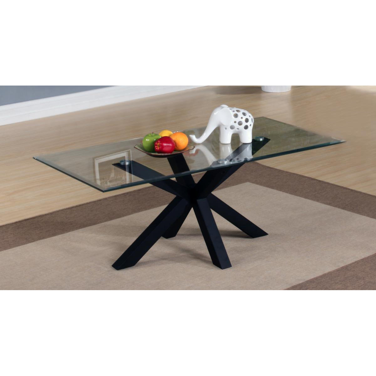 Langley Gloss Coffee Table - Black