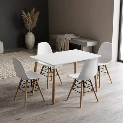 Lilly Rectangle Table - White