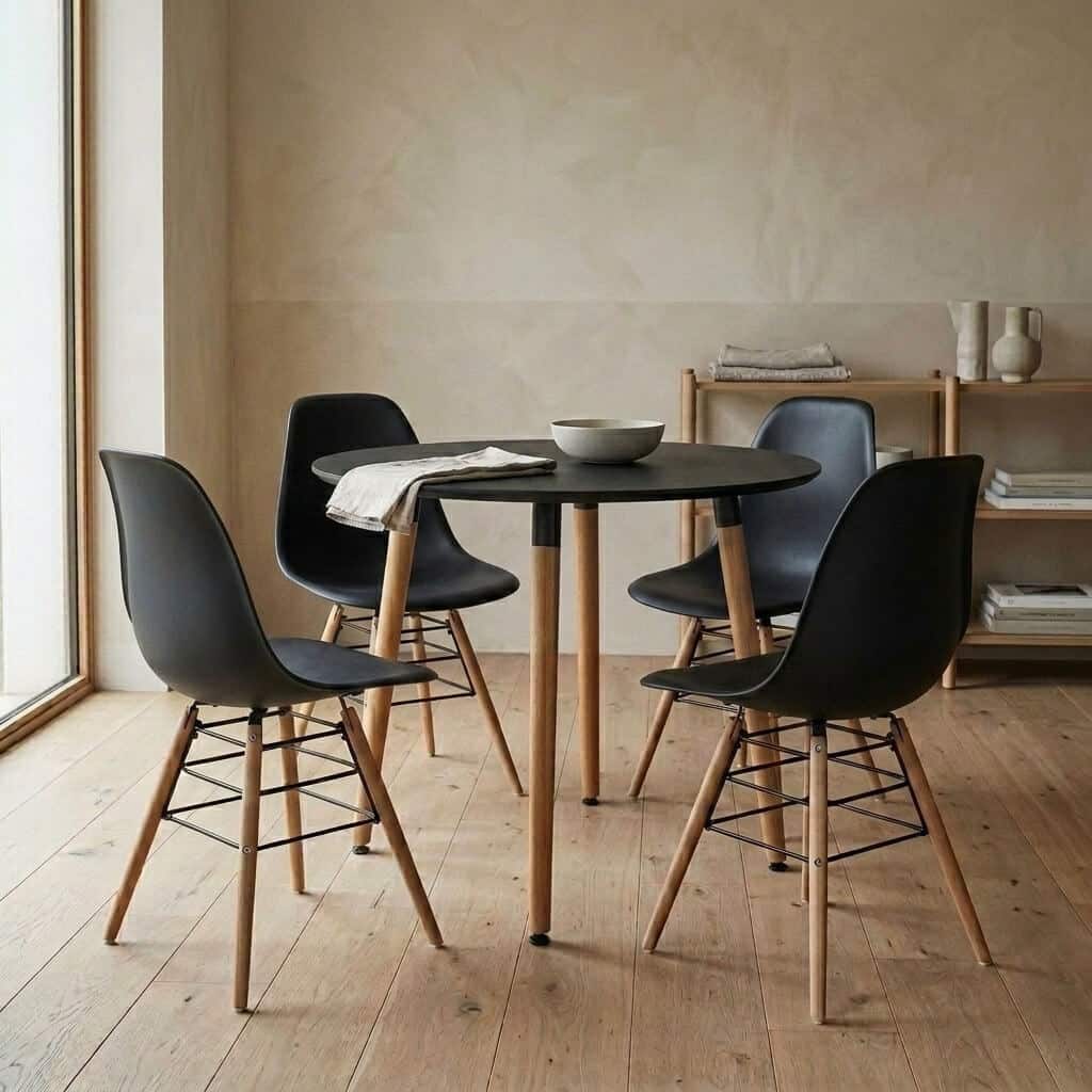 Lilly Round Table - Black
