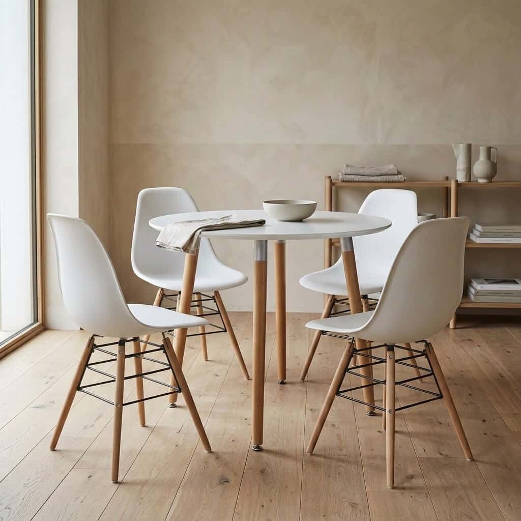 Lilly Round Table - White