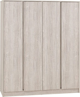 Malvern 4 Door Wardrobe Bedroom Set