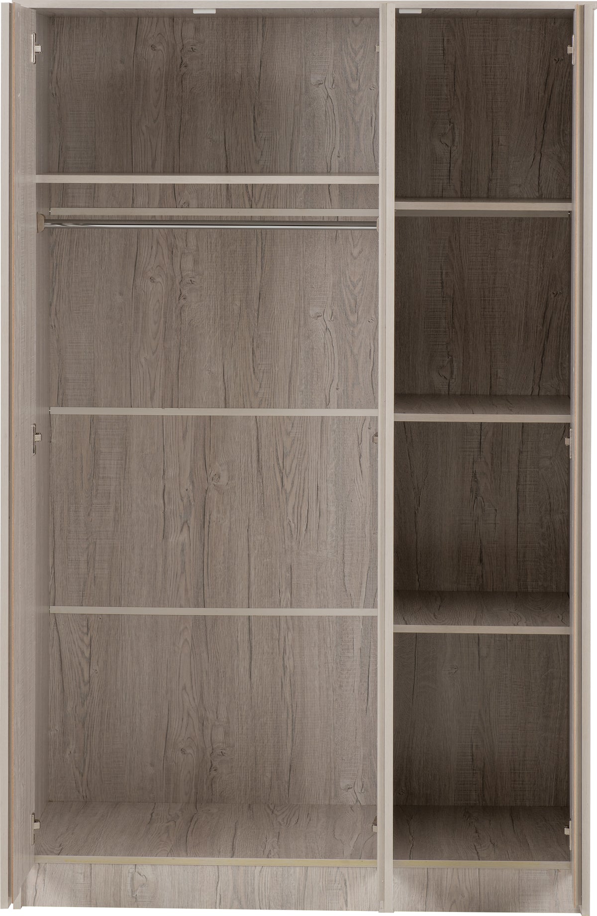 Malvern 3 Door Wardrobe - Urban Snow