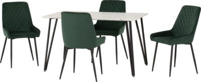 Marlow Dining Set with Avery Chairs