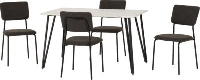 Marlow Dining Set with Sheldon Chairs