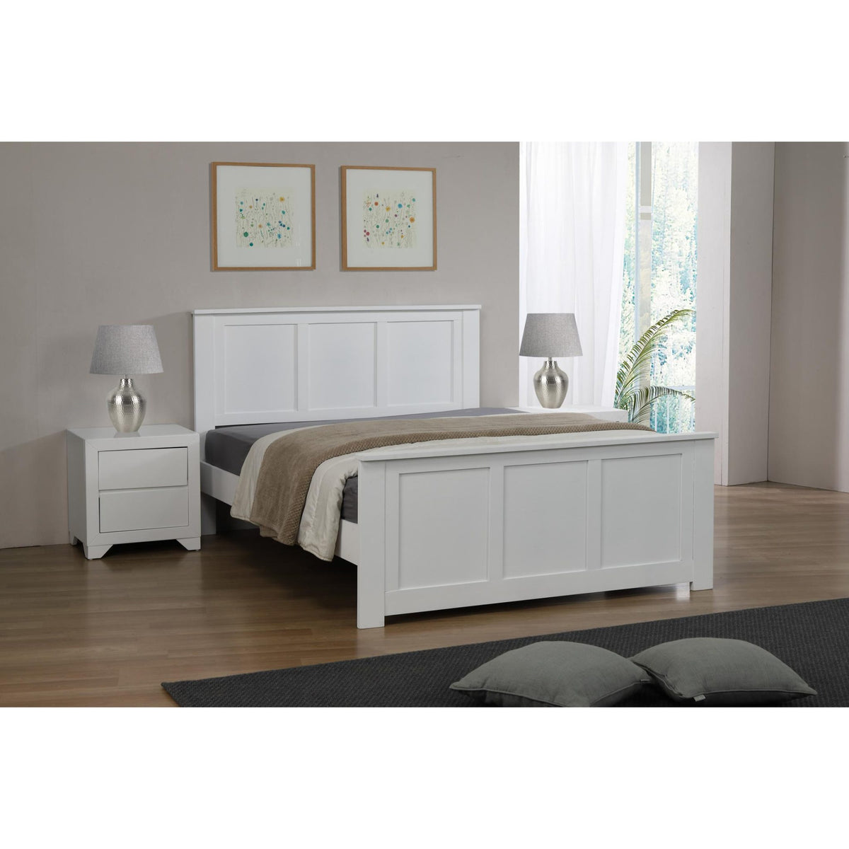 Mali Bed White