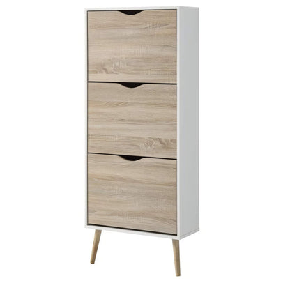 Mapleton Shoe Cabinet (1000123439) - White