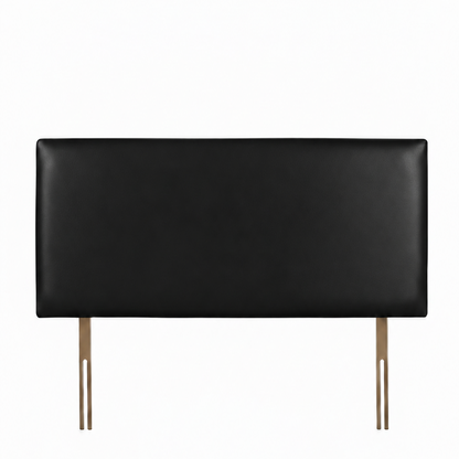 Black PU Leather Headboard