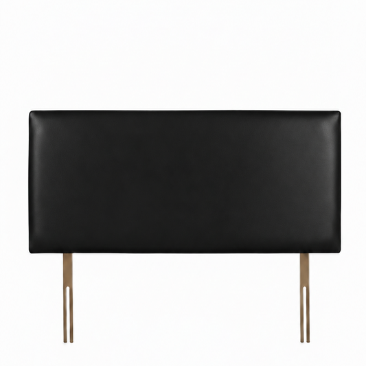 Black PU Leather Headboard