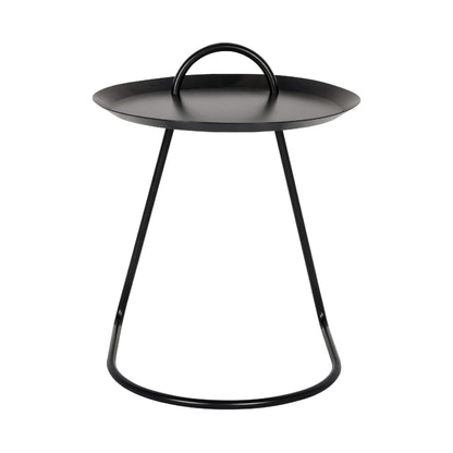 Monroe Metal Lamp Table Black