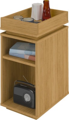 Naples Storage Side Table