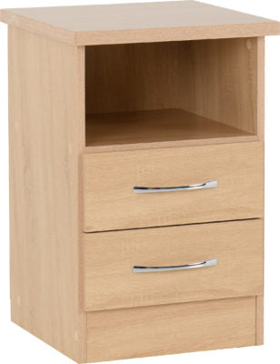 Nevada 2 Drawer Bedside