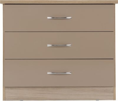 Nevada 3 Drawer Chest