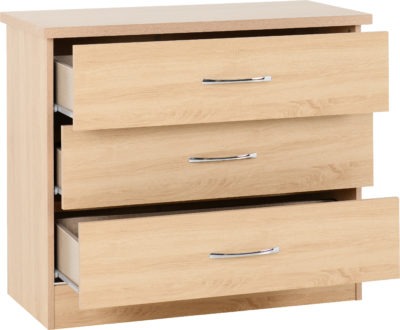 Nevada 3 Drawer Chest