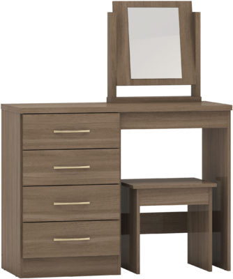 Nevada 4 Drawer Dressing Table Set