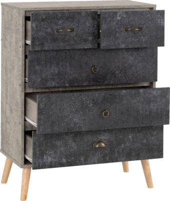 Nordic 3+2 Drawer Chest