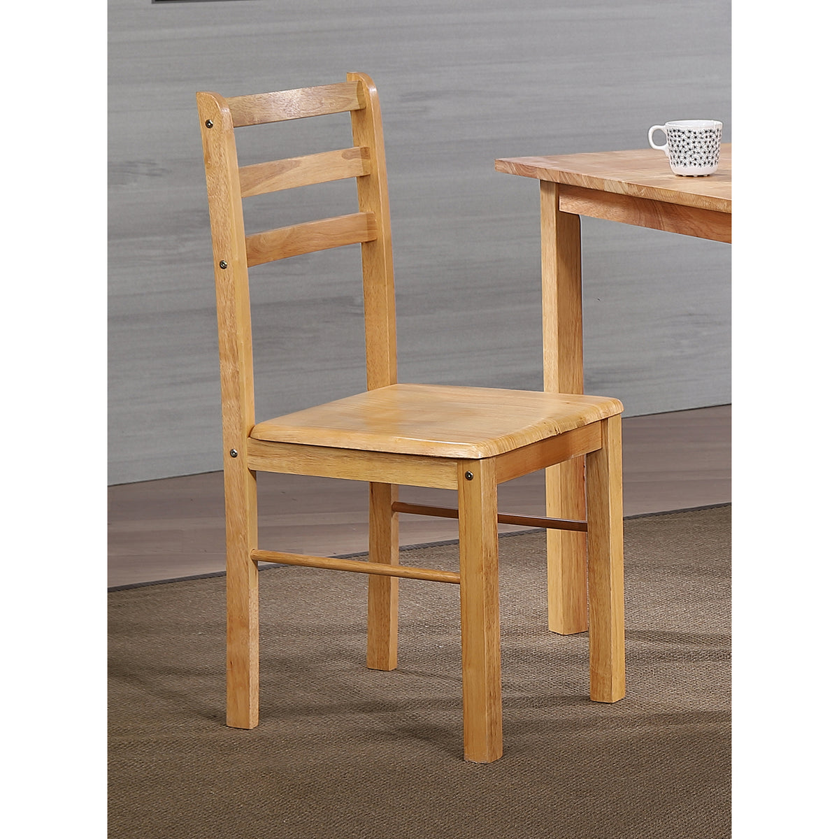 New York Chairs Natural Oak (Set of 2)