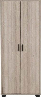 Oliver 1 Door 3 Drawer Open Shelf Wardrobe