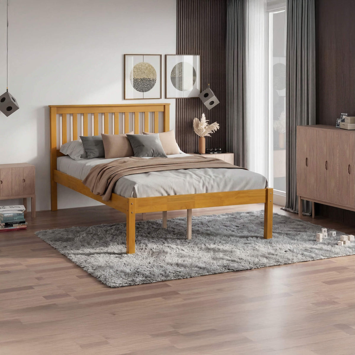 Otto Bed Antique Pine