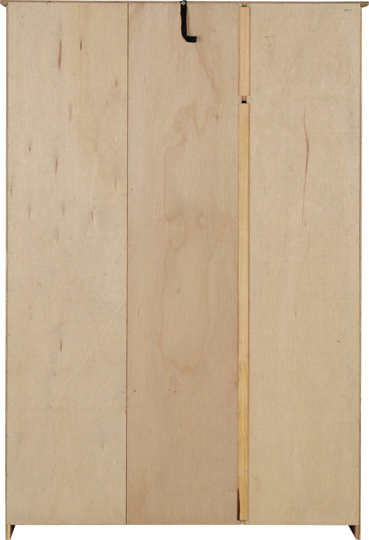Panama 3 Door Wardrobe - Natural Wax