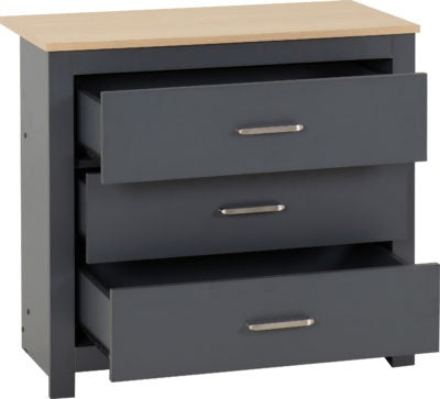 Portland 3 Drawer Chest