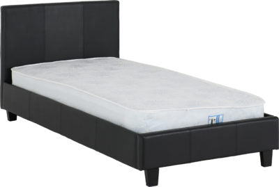 Prado 3' Faux Leather Bed