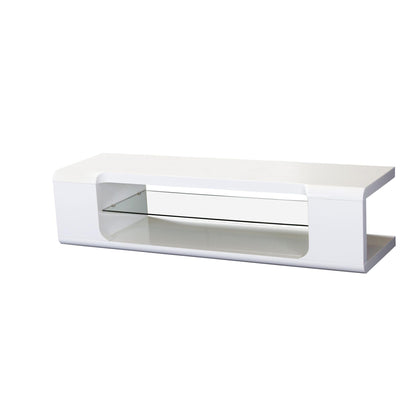 Parker High Gloss TV Cabinet - White