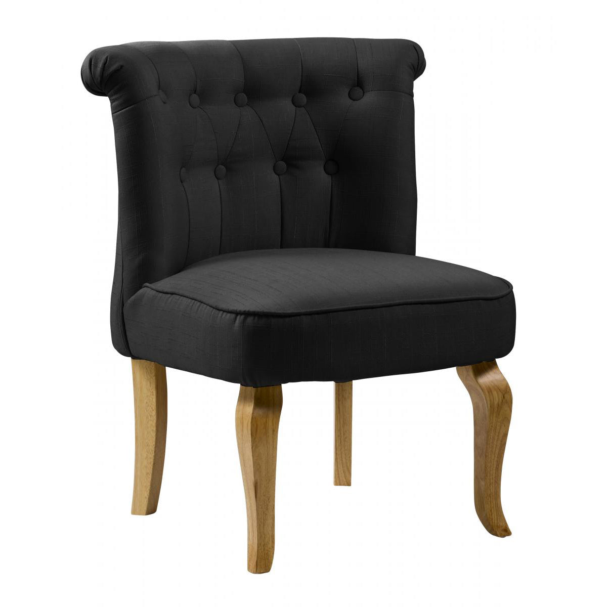 Pembridge Fabric Chair (2s) - Black (Set of 2)