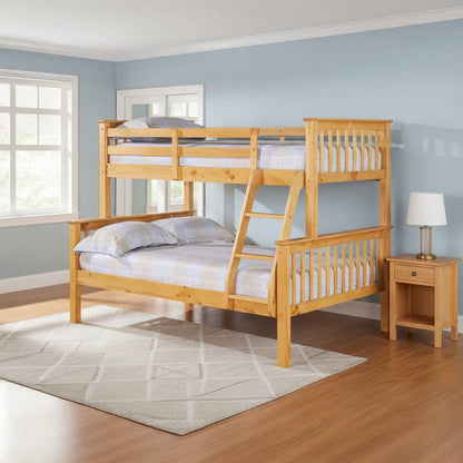 Porto Triple Bunk Bed - White