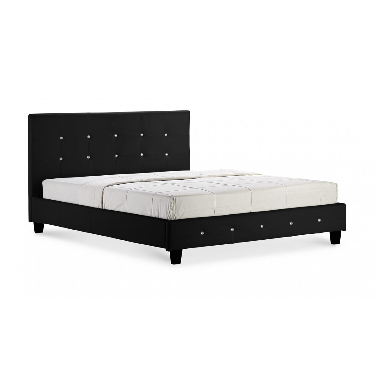 Quartz PU Bed - Black