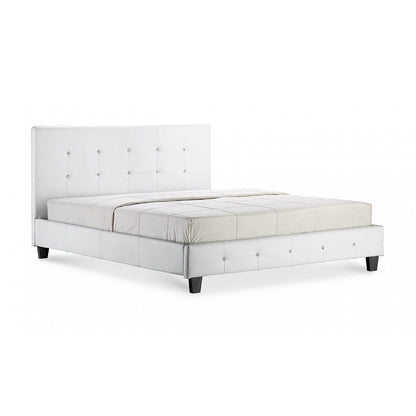 Quartz PU Bed - White