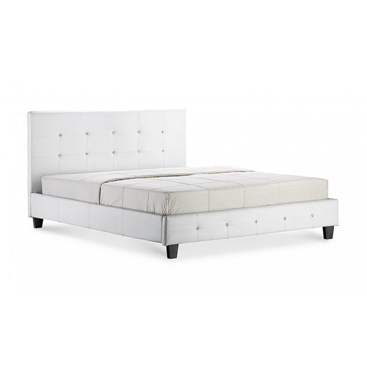 Quartz PU Bed - White