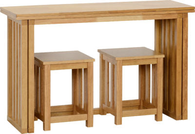 Richmond Foldaway Dining Set (2 Stools)