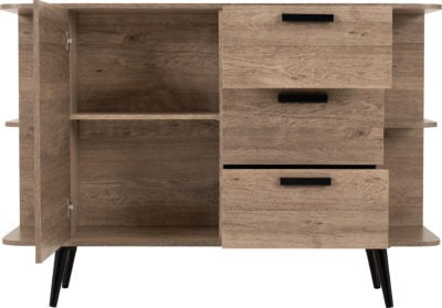 Saxton 1 Door 3 Drawer Sideboard