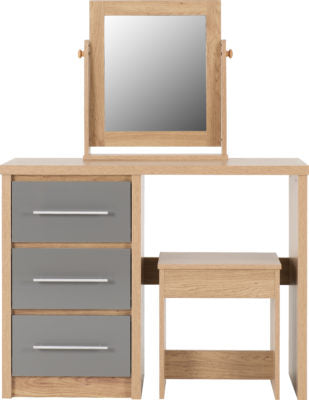 Seville 3 Drawer Dressing Table Set