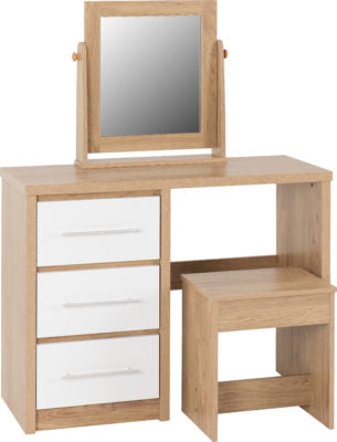 Seville 3 Drawer Dressing Table Set