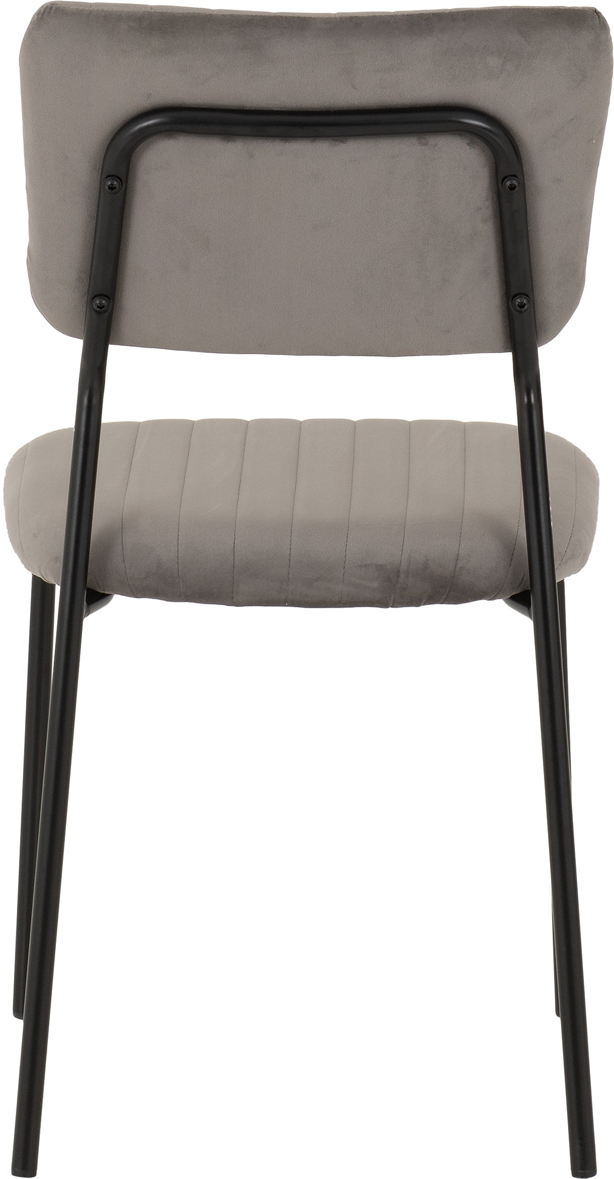 Sheldon Chair (Box of 4) - Grey Velvet Fabric