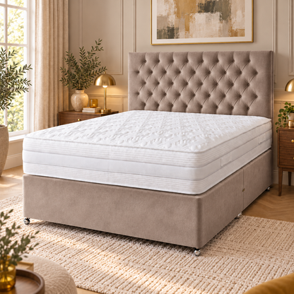 Plush Pebble Divan Bed
