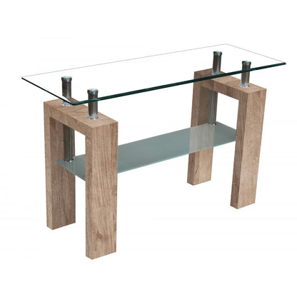 Telford Console Table - High Gloss Natural