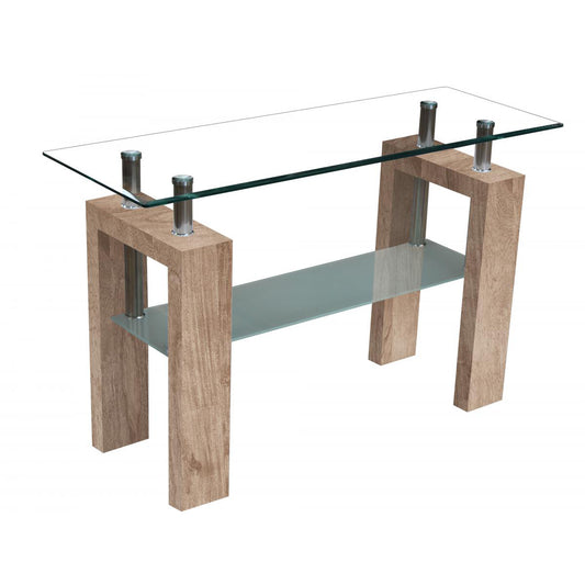Telford Console Table - High Gloss Natural