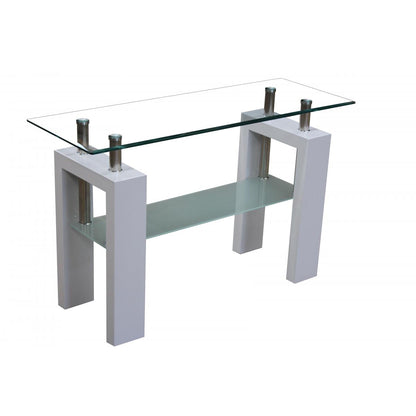 Telford Console Table - High Gloss White