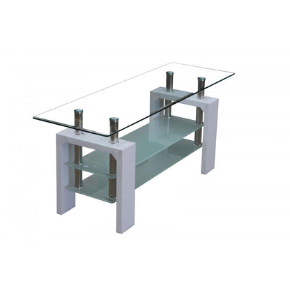 Telford TV Unit - High Gloss White