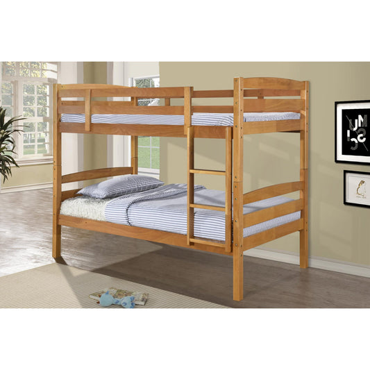 Tripoli Solid Wood Bunk Bed - Antique Pine