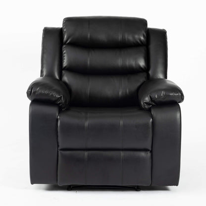 Turin Recliner Leather Aire 1 Seater - Brown