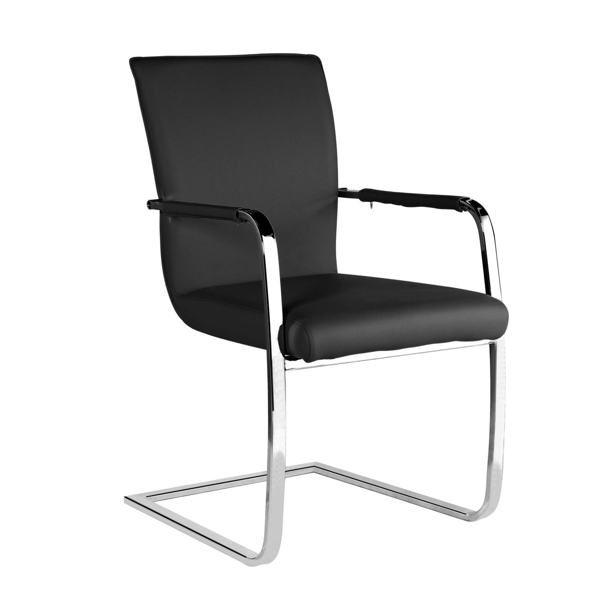 Una PU Arm Chairs Chrome (2s) - Green (Set of 2)