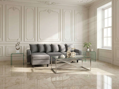 Angola Clear Lamp Table