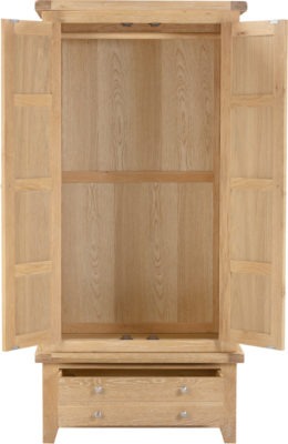 Windsor 2 Door 1 Drawer Wardrobe