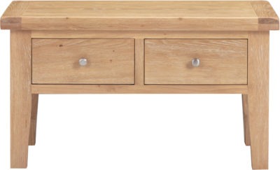 Windsor Natural Oak 2 Drawer Coffee Table