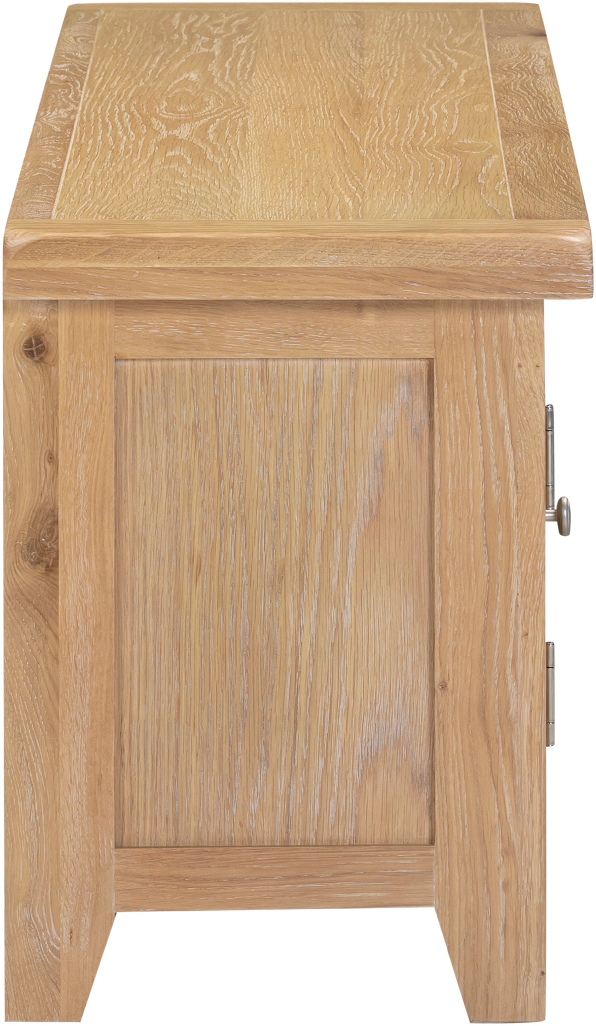 Windsor Straight TV Unit - Natural Oak